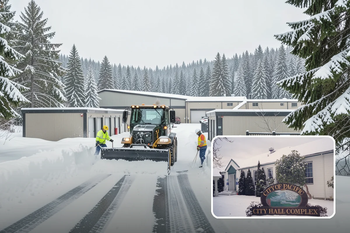 Residential Parking Lot Snow Removal in Pacific, King County, WA - Residents keep access to their vehicles during rare but disruptive lowland storms