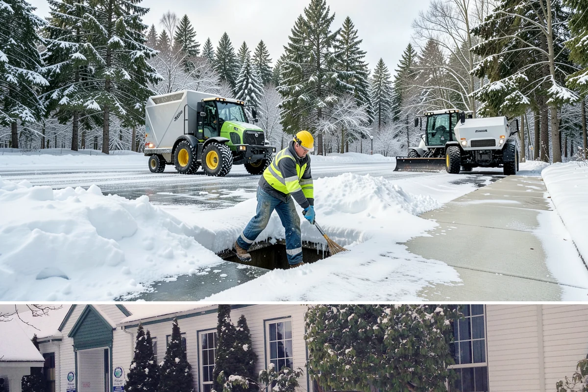 Residential Parking Lot Snow Removal in Pacific, King County, WA - Western Washington lowland snow clusters between late November and February, with elevated risk during La Nina winters.