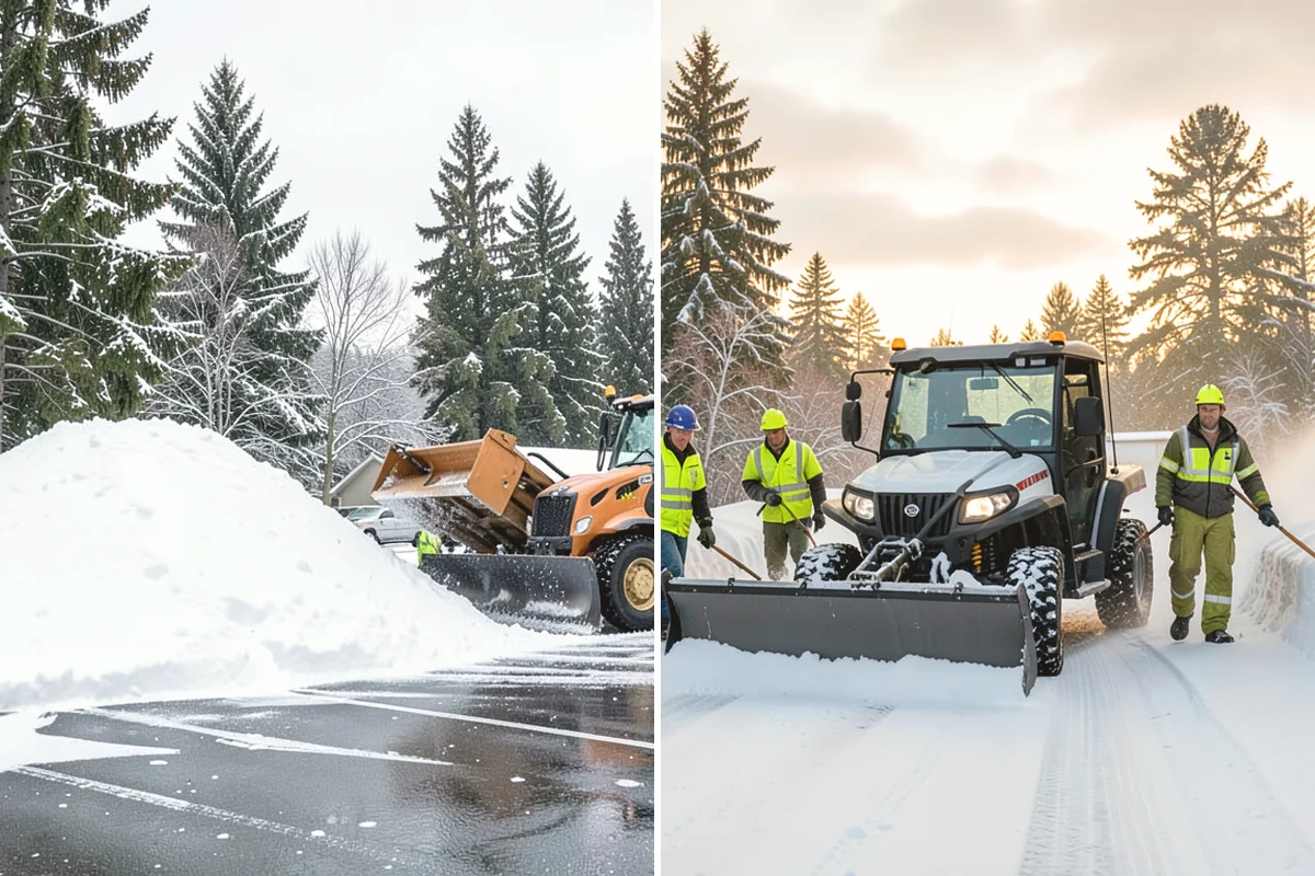 Residential Parking Lot Snow Removal in Ruston, Pierce County, WA - Walk the lot to map stall layout, drainage, and where cars stay parked