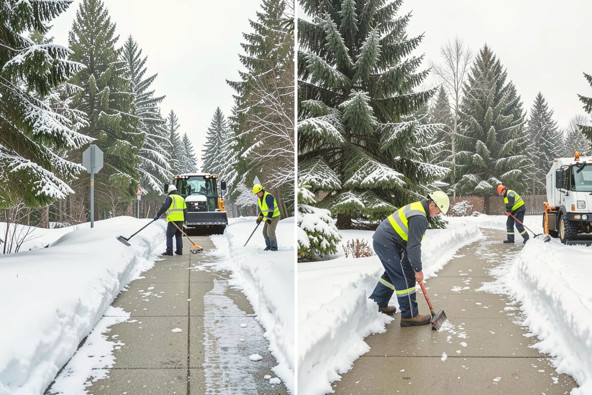 Residential Parking Lot Snow Removal in Sammamish, King County, WA - Walk the lot to map stall layout, drainage, and where cars stay parked