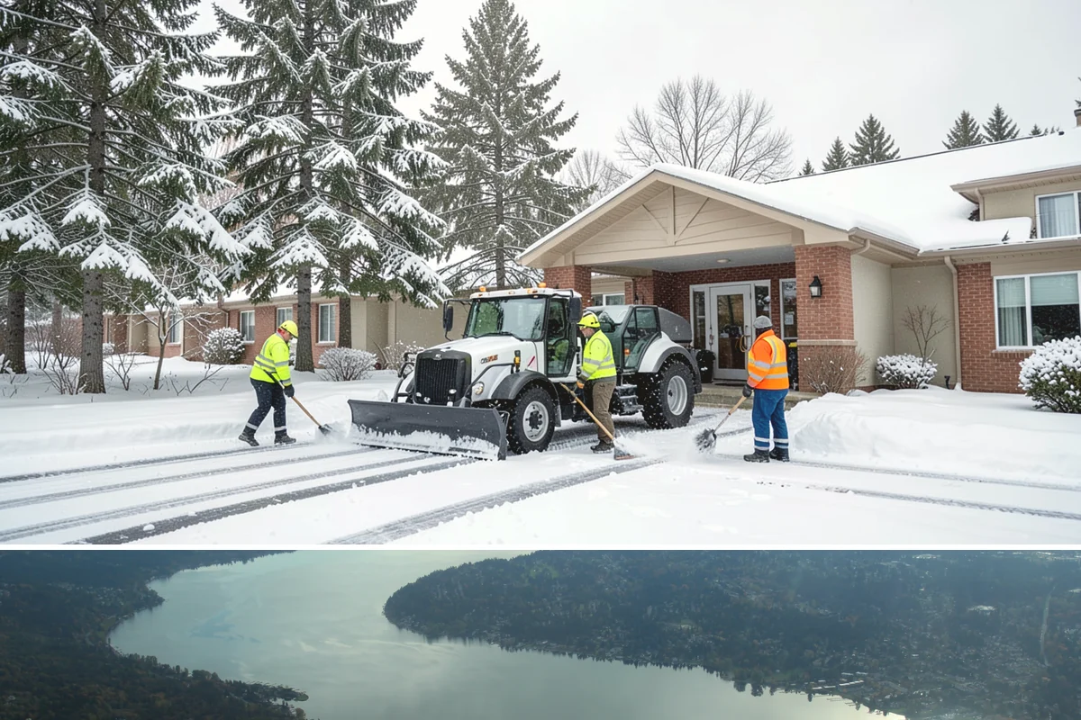 Residential Parking Lot Snow Removal in Sammamish, King County, WA - Western Washington lowland snow clusters between late November and February, with elevated risk during La Nina winters.