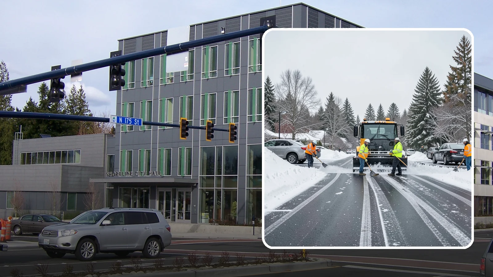 Residential Parking Lot Snow Removal in Shoreline, King County, WA - We clear shared residential parking lots across Western Washington so tenants can reach their cars the moment Puget Sound snow...