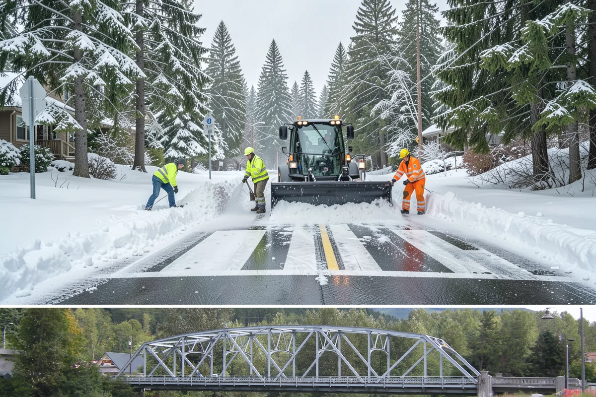 Residential Parking Lot Snow Removal in Skykomish, King County, WA - Western Washington lowland snow clusters between late November and February, with elevated risk during La Nina winters.
