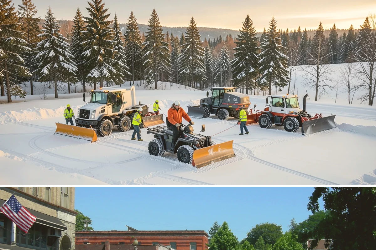 Residential Parking Lot Snow Removal in Snohomish, Snohomish County, WA - Western Washington lowland snow clusters between late November and February, with elevated risk during La Nina winters.