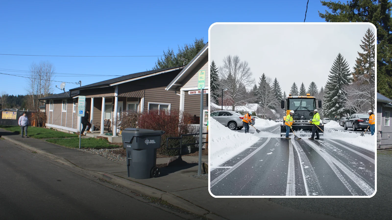 Residential Parking Lot Snow Removal in South Prairie, Pierce County, WA - We clear shared residential parking lots across Western Washington so tenants can reach their cars the moment Puget Sound snow...