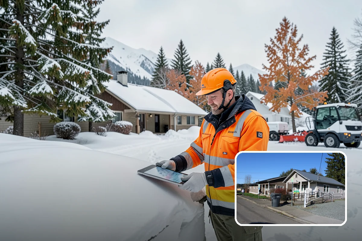 Residential Parking Lot Snow Removal in South Prairie, Pierce County, WA - Residents keep access to their vehicles during rare but disruptive lowland storms