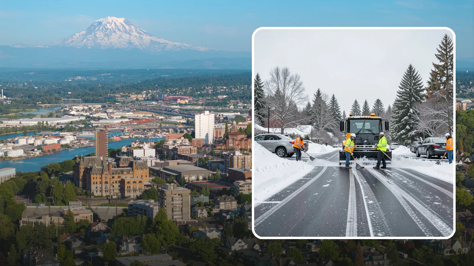 Residential Parking Lot Snow Removal in Tacoma, Pierce County, WA - We clear shared residential parking lots across Western Washington so tenants can reach their cars the moment Puget Sound snow...