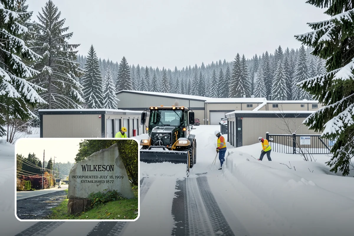 Residential Parking Lot Snow Removal in Wilkeson, Pierce County, WA - Residents keep access to their vehicles during rare but disruptive lowland storms