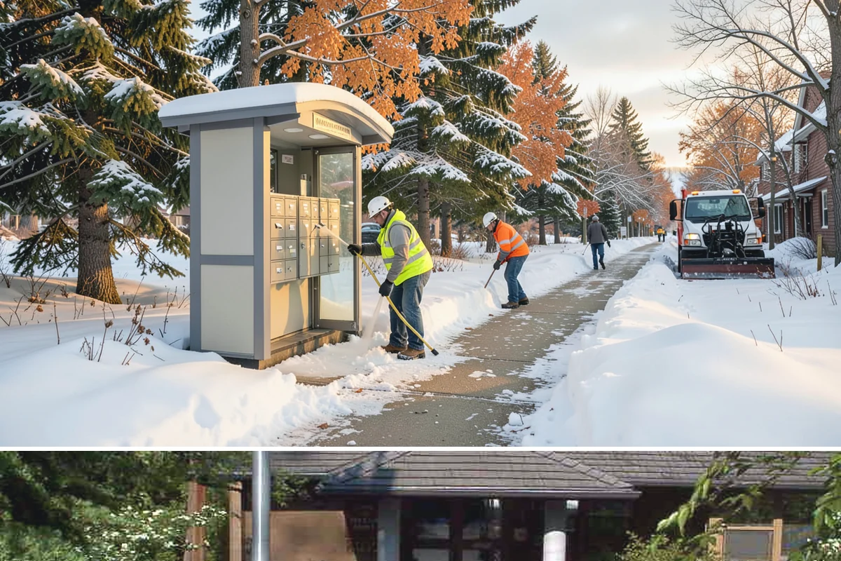 Residential Parking Lot Snow Removal in Yarrow Point, King County, WA - Western Washington lowland snow clusters between late November and February, with elevated risk during La Nina winters.