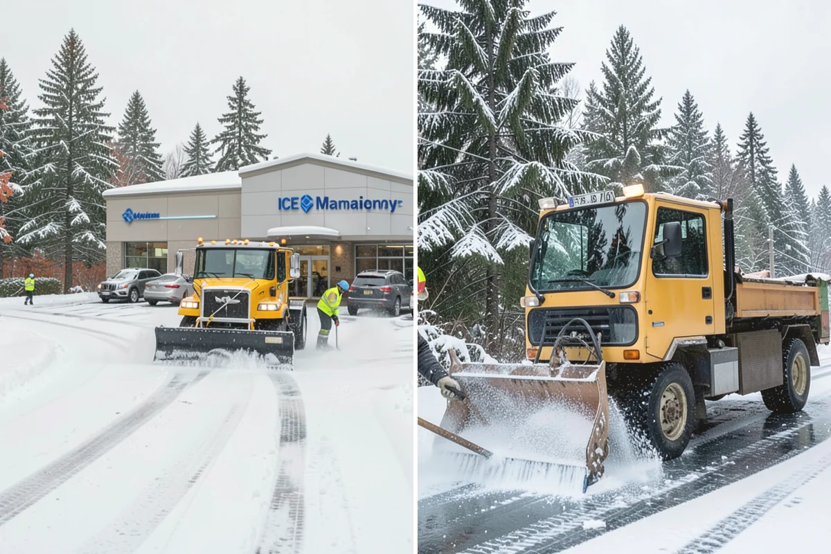 Residential Sidewalk Clearing in Anacortes, Skagit County, WA - Walk your frontage and note shaded ice-prone sections and trip edges