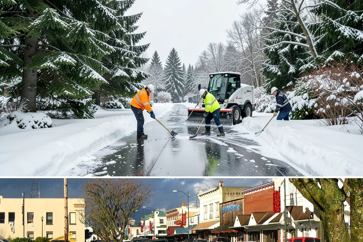 Residential Sidewalk Clearing in Arlington, Snohomish County, WA - Western Washington sidewalk events cluster from late November through February, with the highest risk during overnight freezing...