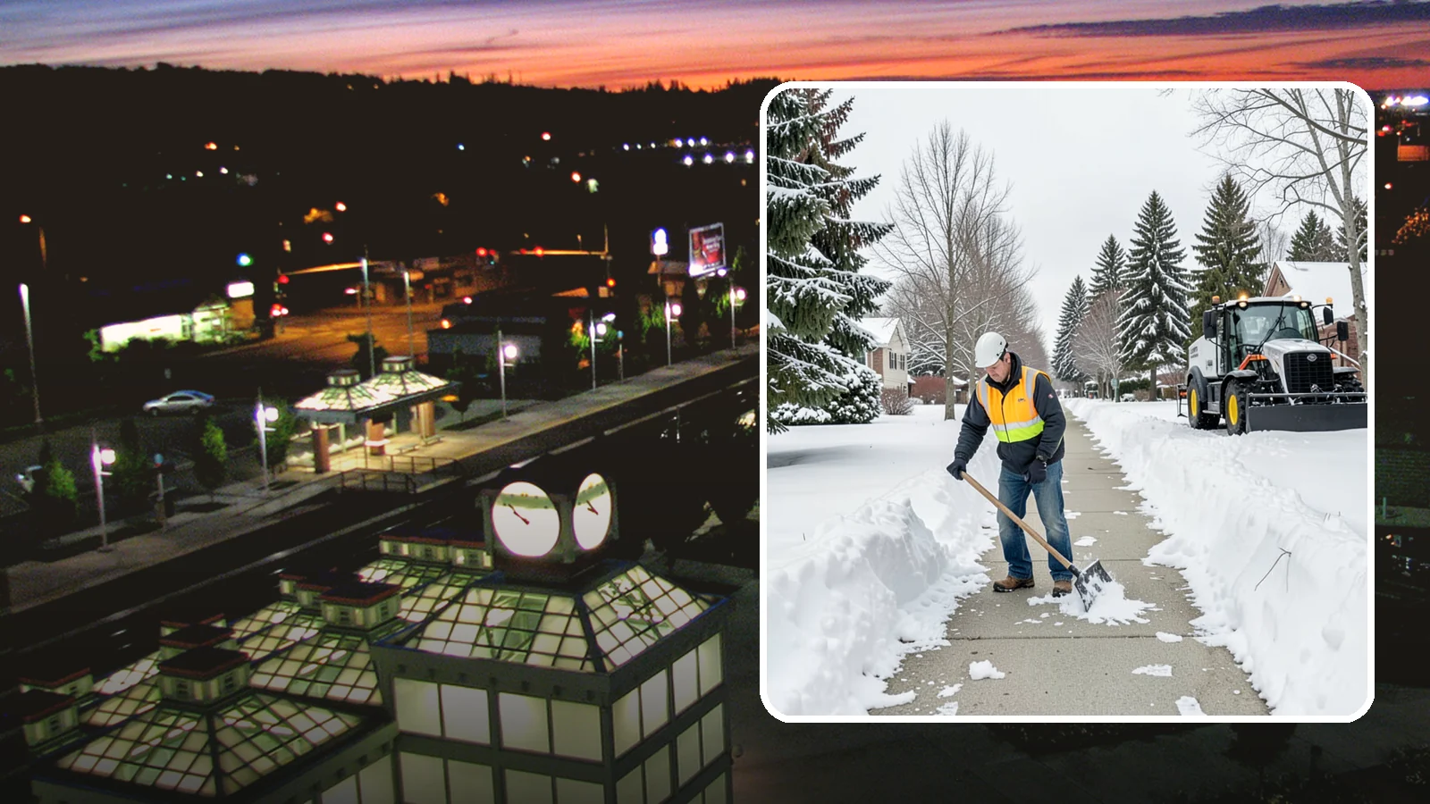 Residential Sidewalk Clearing in Auburn, King County, WA - A homeowner-focused service that shovels and treats the public sidewalk and front walk of Western Washington houses so your...