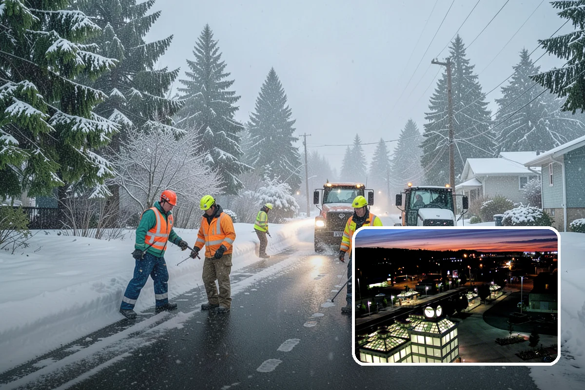 Residential Sidewalk Clearing in Auburn, King County, WA - Meets your municipal sidewalk-maintenance obligation without you lifting a shovel
