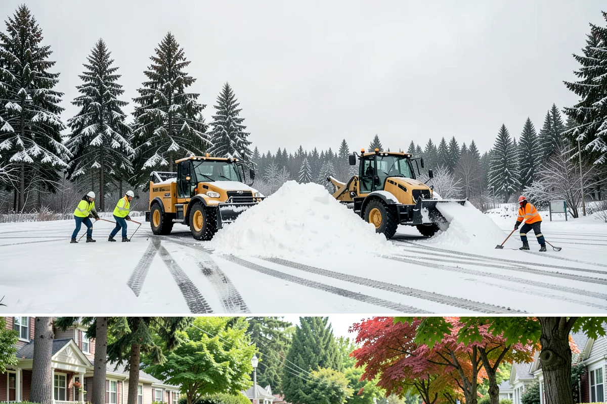 Residential Sidewalk Clearing in Beaux Arts Village, King County, WA - Western Washington sidewalk events cluster from late November through February, with the highest risk during overnight freezing...