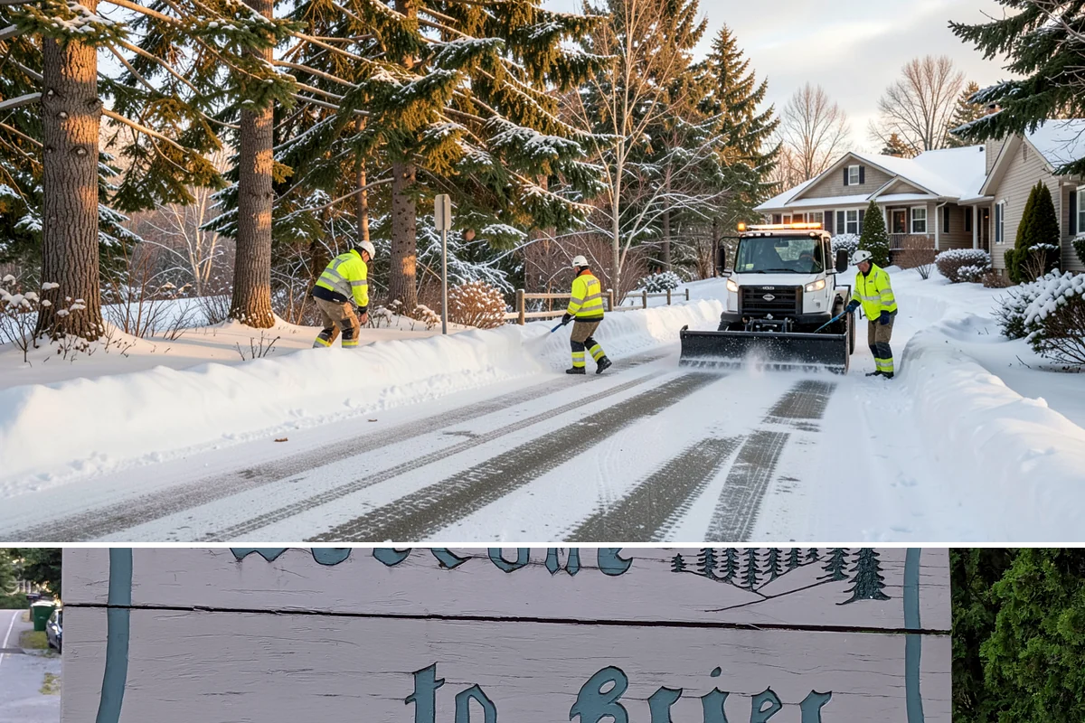 Residential Sidewalk Clearing in Brier, Snohomish County, WA - Western Washington sidewalk events cluster from late November through February, with the highest risk during overnight freezing...