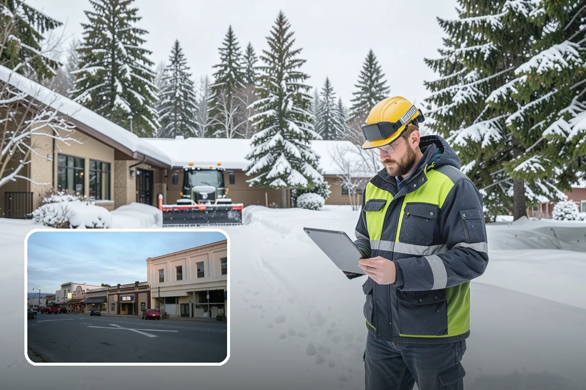 Residential Sidewalk Clearing in Burlington, Skagit County, WA - Meets your municipal sidewalk-maintenance obligation without you lifting a shovel