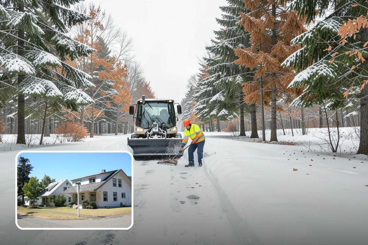 Residential Sidewalk Clearing in DuPont, Pierce County, WA - Meets your municipal sidewalk-maintenance obligation without you lifting a shovel