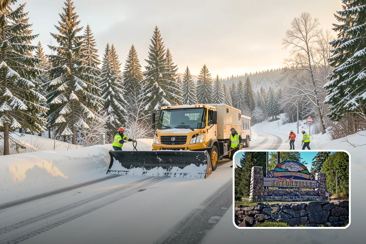 Residential Sidewalk Clearing in Eatonville, Pierce County, WA - Meets your municipal sidewalk-maintenance obligation without you lifting a shovel