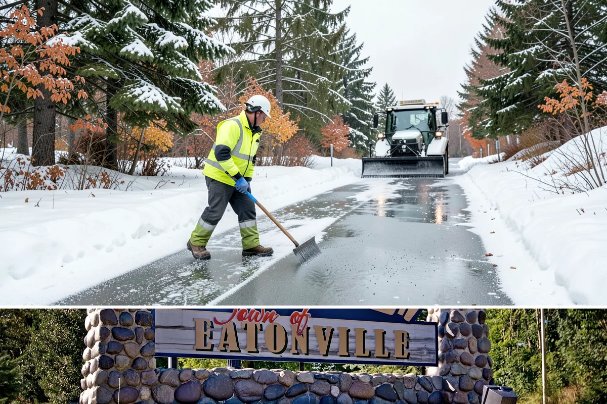 Residential Sidewalk Clearing in Eatonville, Pierce County, WA - Western Washington sidewalk events cluster from late November through February, with the highest risk during overnight freezing...