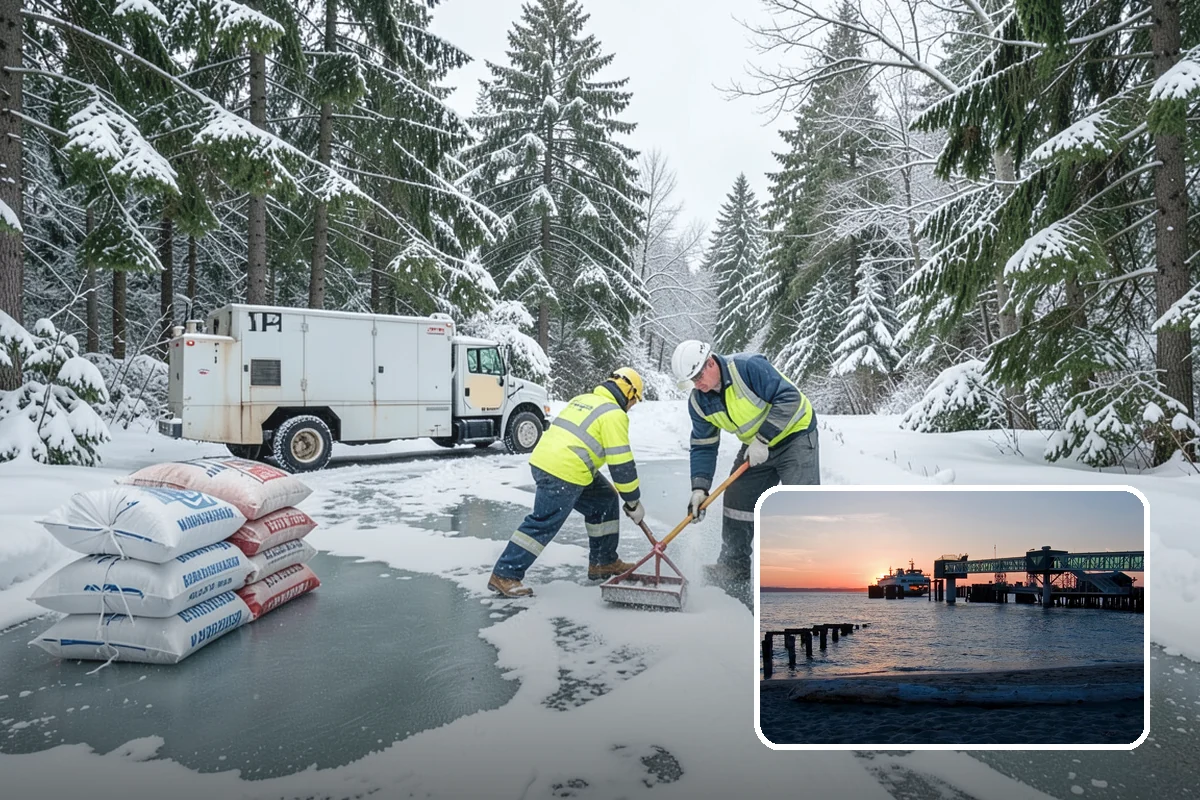 Residential Sidewalk Clearing in Edmonds, Snohomish County, WA - Meets your municipal sidewalk-maintenance obligation without you lifting a shovel