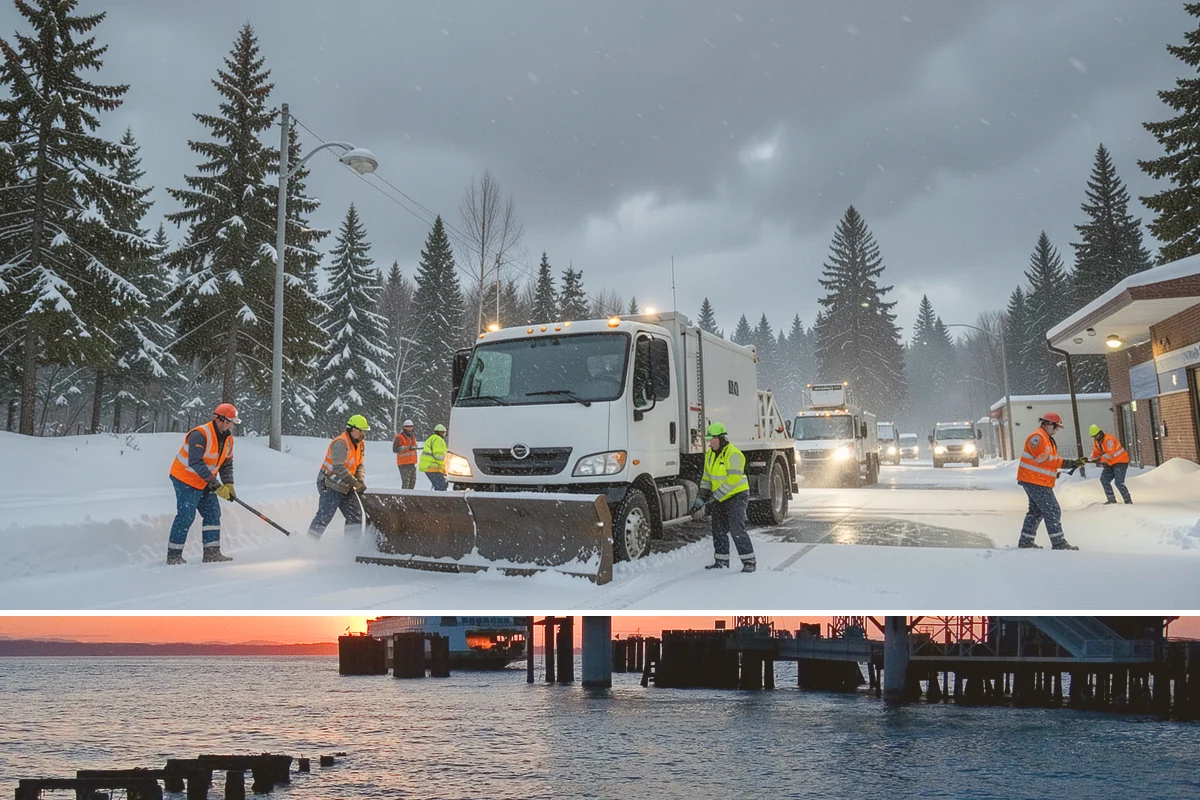Residential Sidewalk Clearing in Edmonds, Snohomish County, WA - Western Washington sidewalk events cluster from late November through February, with the highest risk during overnight freezing...