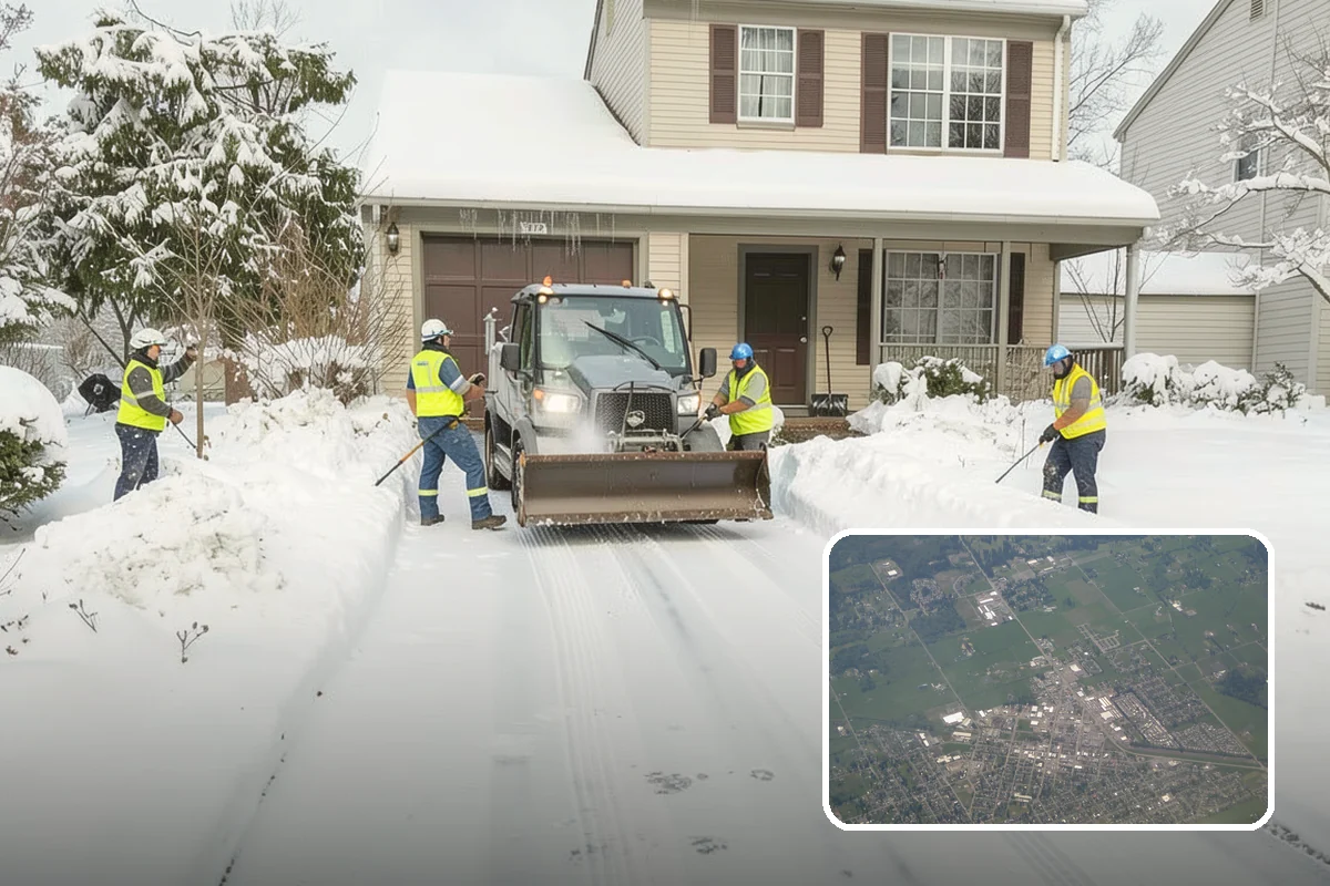 Residential Sidewalk Clearing in Enumclaw, King County, WA - Meets your municipal sidewalk-maintenance obligation without you lifting a shovel