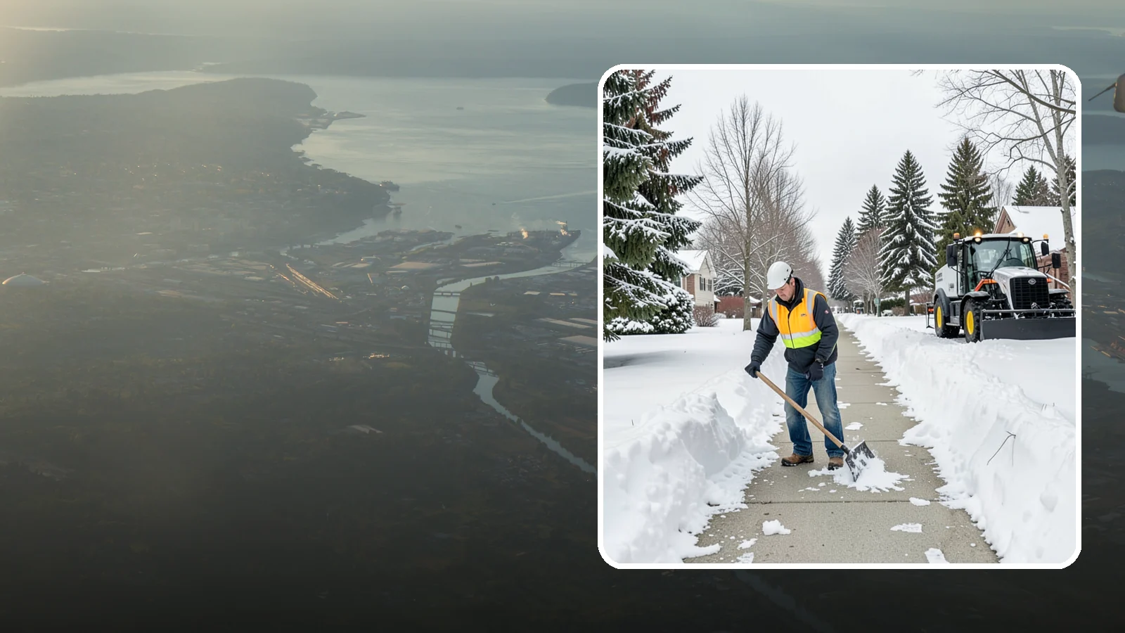 Residential Sidewalk Clearing in Fife, Pierce County, WA - A homeowner-focused service that shovels and treats the public sidewalk and front walk of Western Washington houses so your...