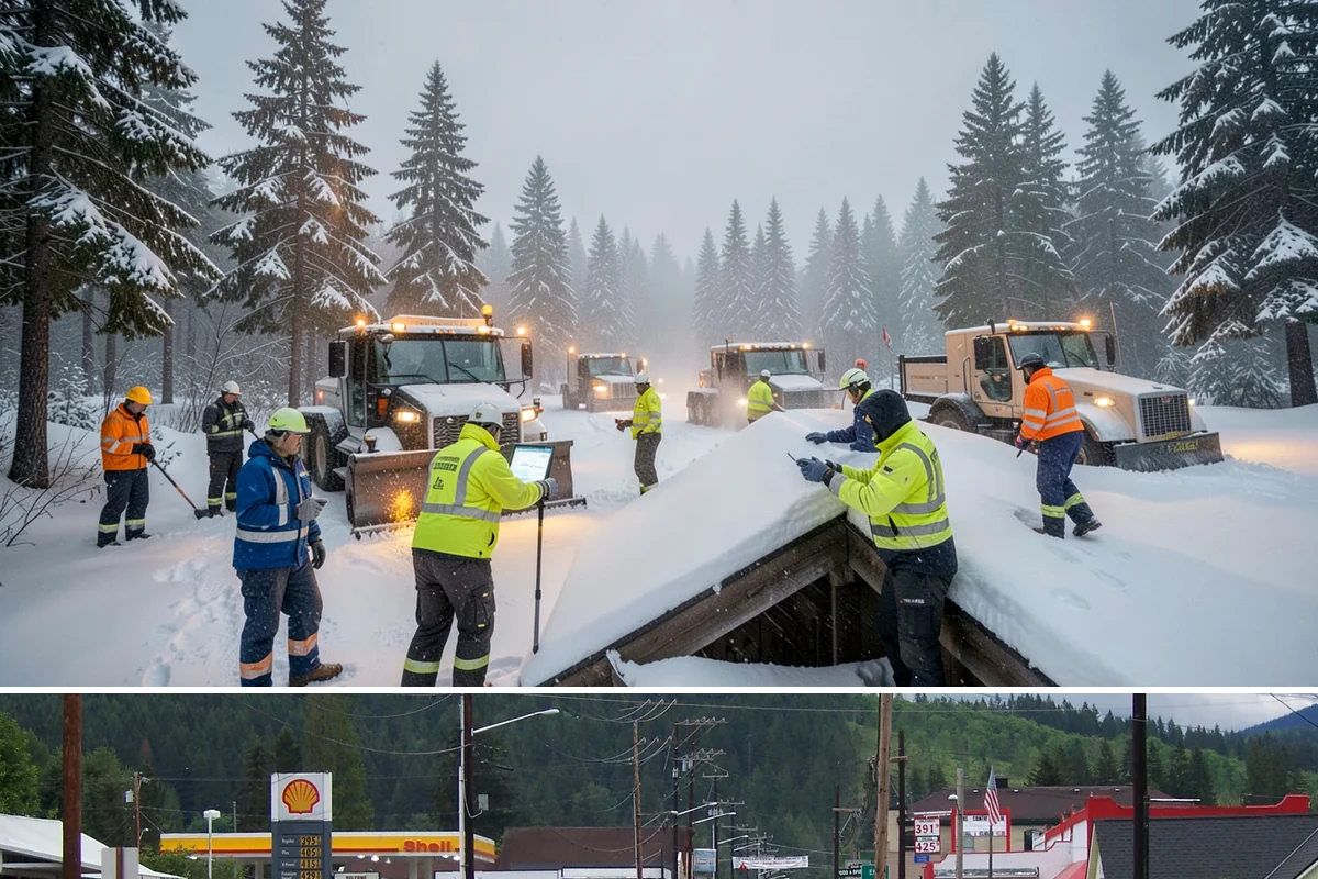 Residential Sidewalk Clearing in Granite Falls, Snohomish County, WA - Western Washington sidewalk events cluster from late November through February, with the highest risk during overnight freezing...