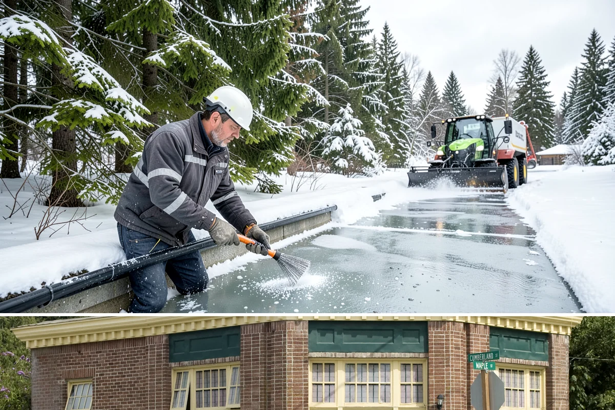 Residential Sidewalk Clearing in Hamilton, Skagit County, WA - Western Washington sidewalk events cluster from late November through February, with the highest risk during overnight freezing...