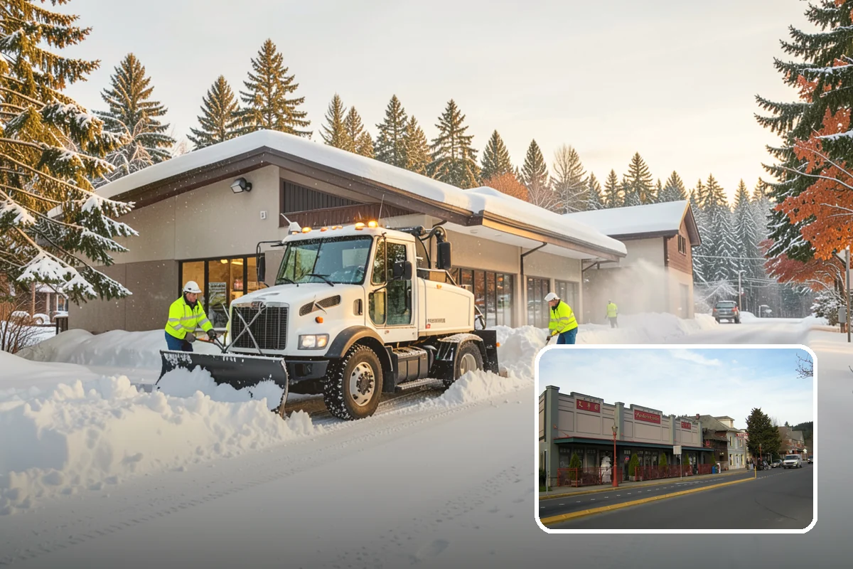 Residential Sidewalk Clearing in Issaquah, King County, WA - Meets your municipal sidewalk-maintenance obligation without you lifting a shovel
