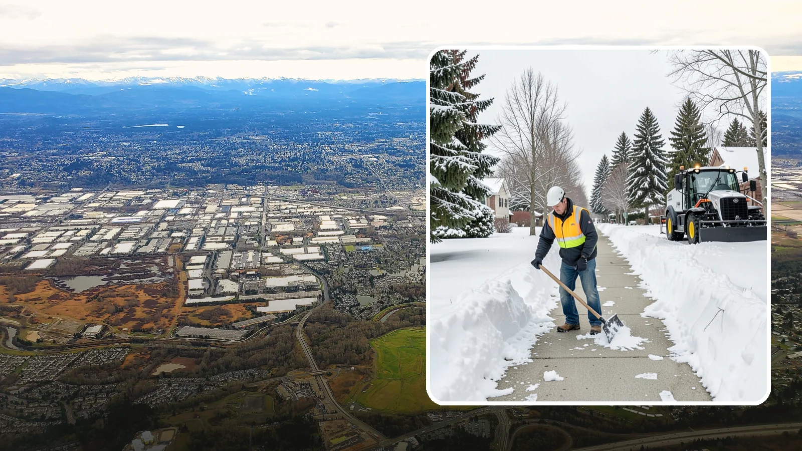 Residential Sidewalk Clearing in Kent, King County, WA - A homeowner-focused service that shovels and treats the public sidewalk and front walk of Western Washington houses so your...