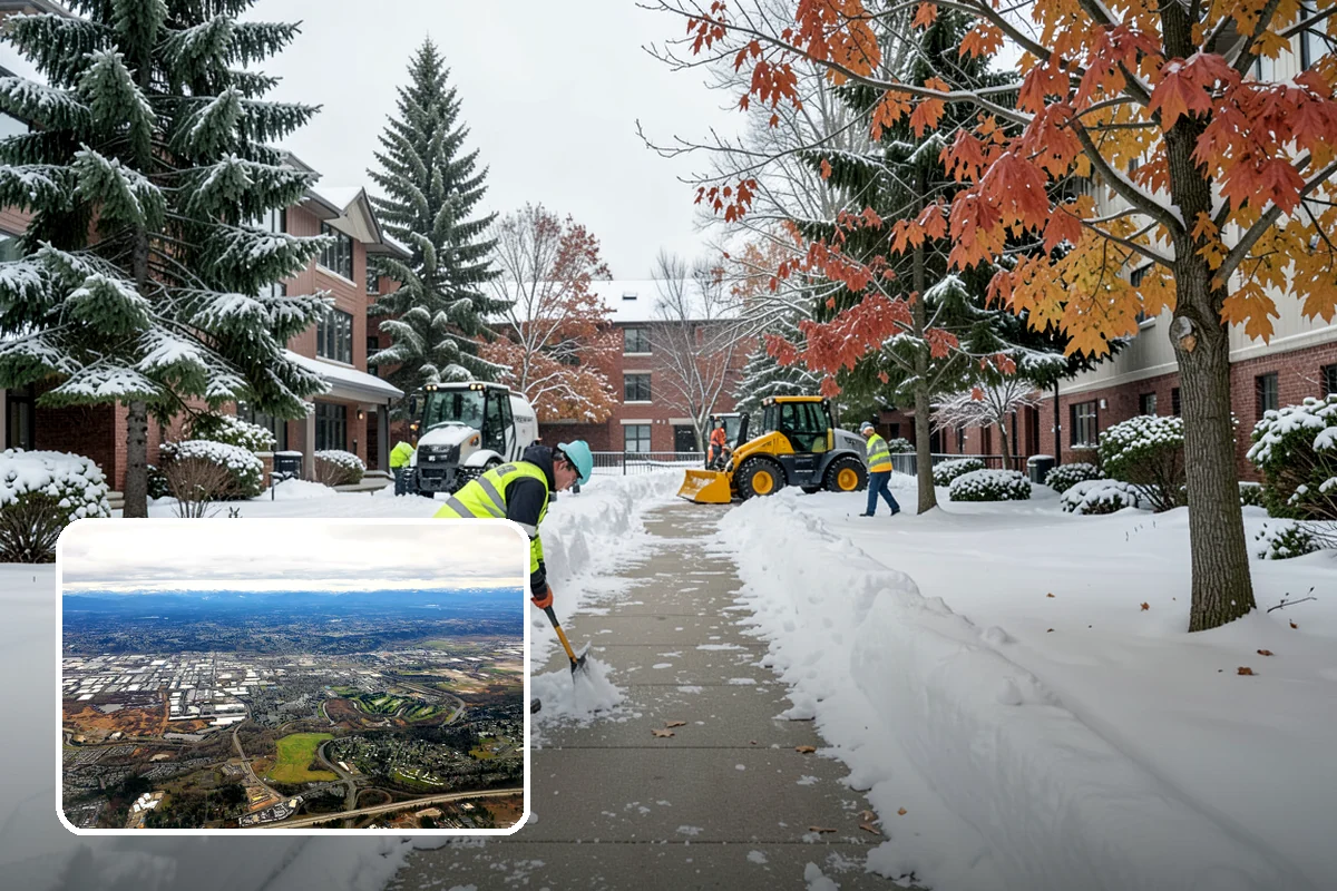 Residential Sidewalk Clearing in Kent, King County, WA - Meets your municipal sidewalk-maintenance obligation without you lifting a shovel