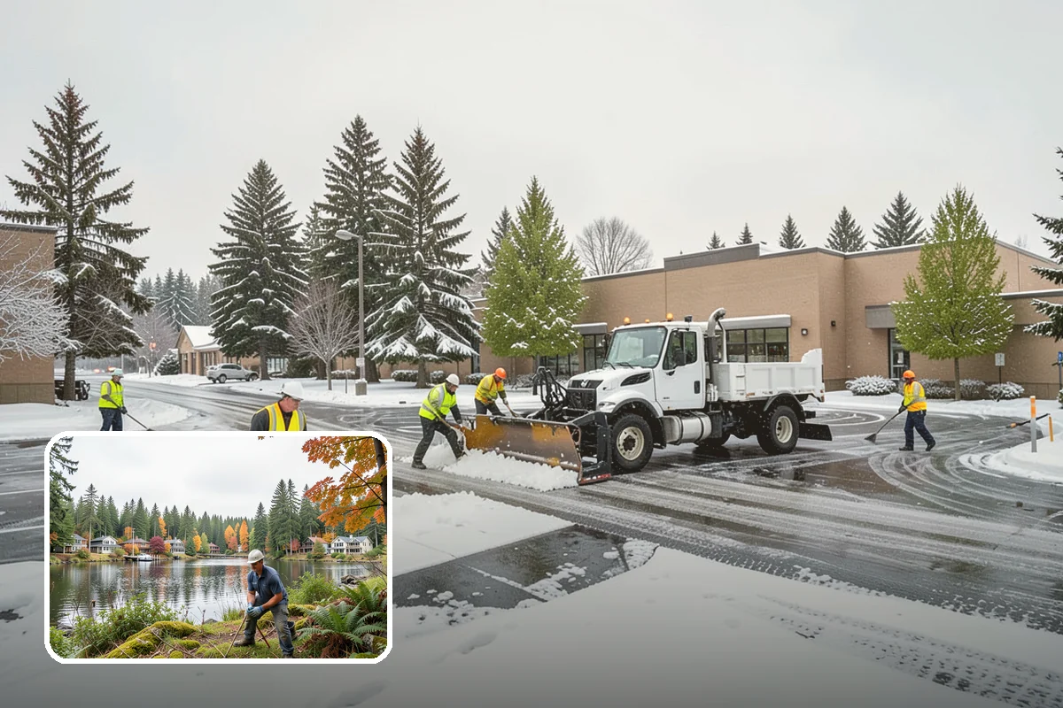 Residential Sidewalk Clearing in La Conner, Skagit County, WA - Meets your municipal sidewalk-maintenance obligation without you lifting a shovel