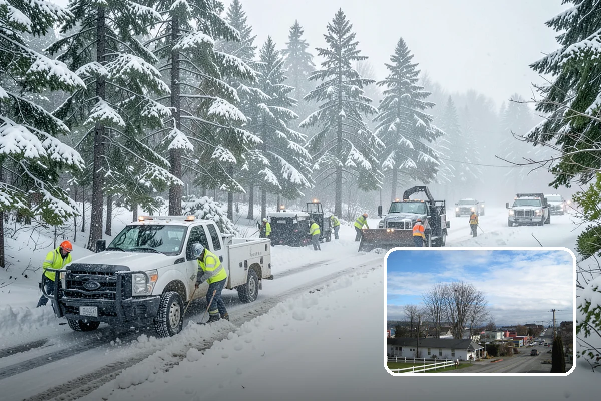 Residential Sidewalk Clearing in Langley, Island County, WA - Meets your municipal sidewalk-maintenance obligation without you lifting a shovel