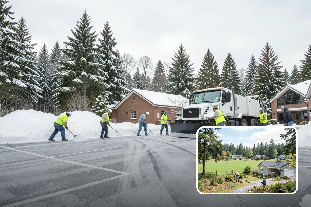 Residential Sidewalk Clearing in Lyman, Skagit County, WA - Meets your municipal sidewalk-maintenance obligation without you lifting a shovel