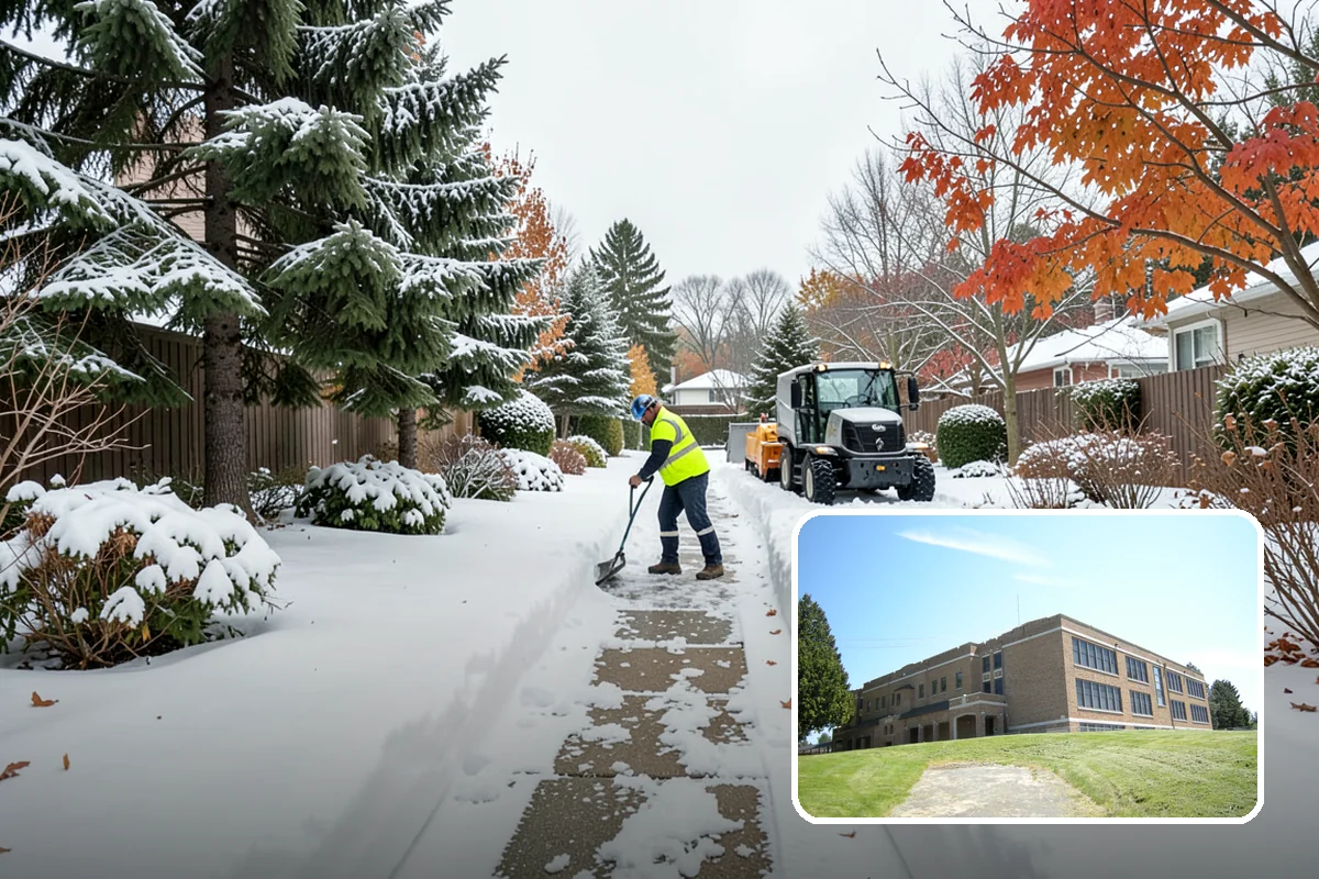 Residential Sidewalk Clearing in Maple Valley, King County, WA - Meets your municipal sidewalk-maintenance obligation without you lifting a shovel