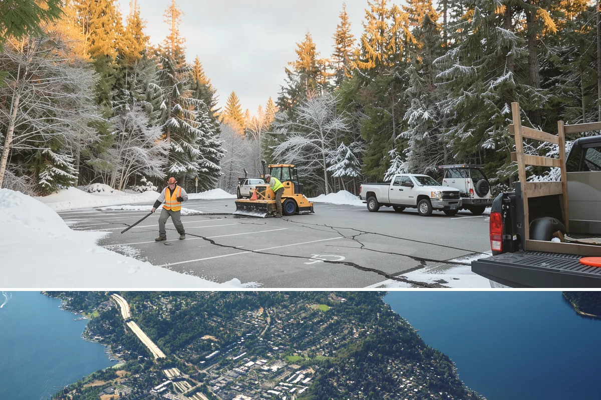 Residential Sidewalk Clearing in Mercer Island, King County, WA - Western Washington sidewalk events cluster from late November through February, with the highest risk during overnight freezing...