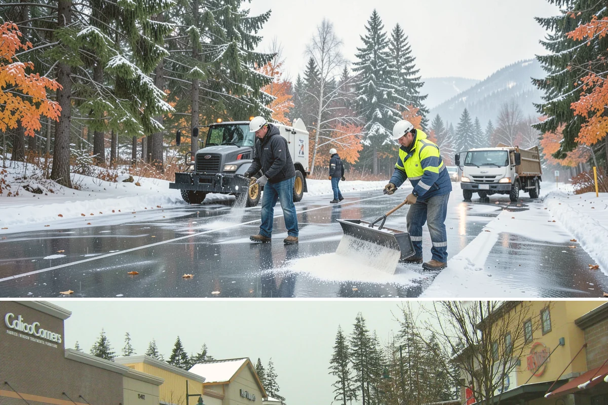Residential Sidewalk Clearing in Mill Creek, Snohomish County, WA - Western Washington sidewalk events cluster from late November through February, with the highest risk during overnight freezing...