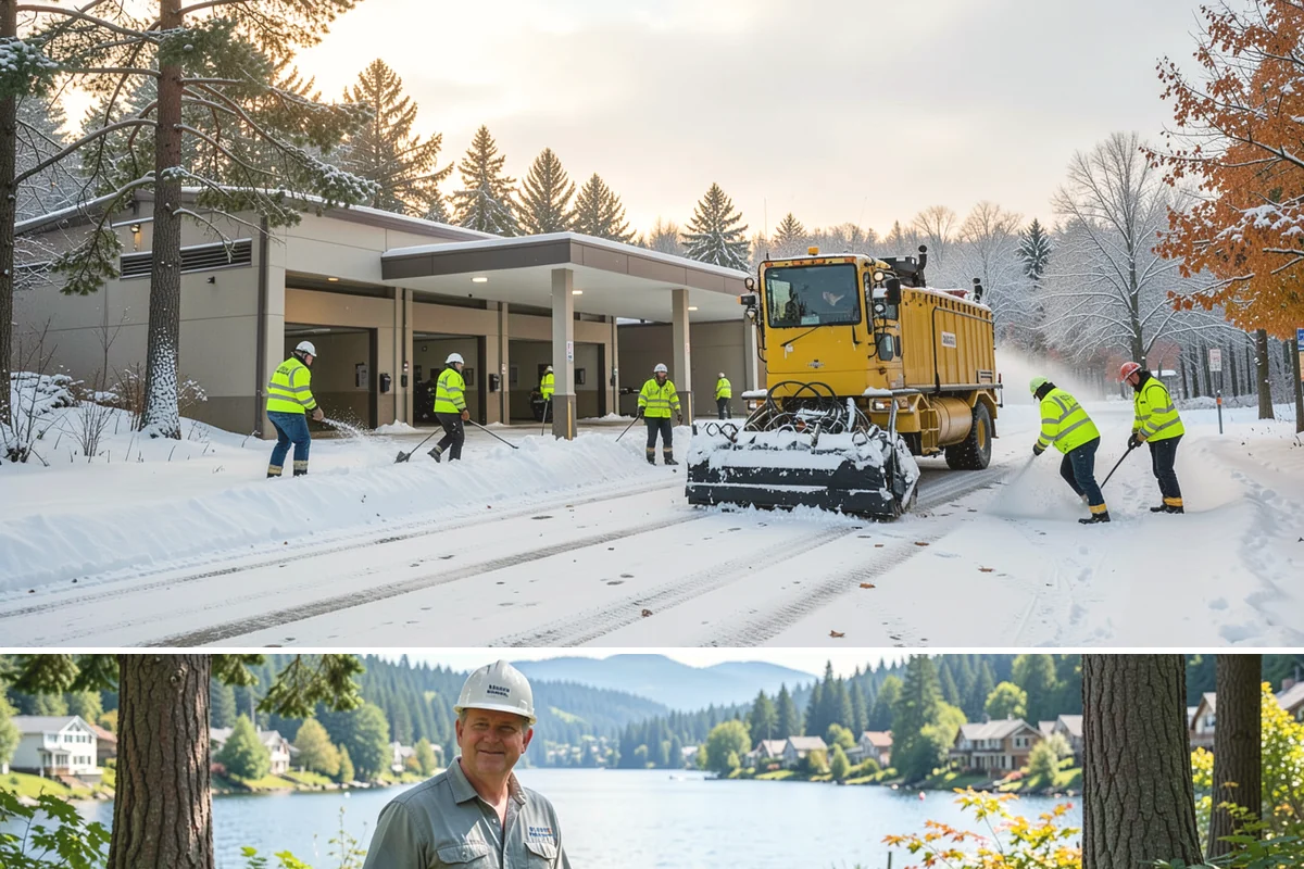 Residential Sidewalk Clearing in Milton, King County, WA - Western Washington sidewalk events cluster from late November through February, with the highest risk during overnight freezing...