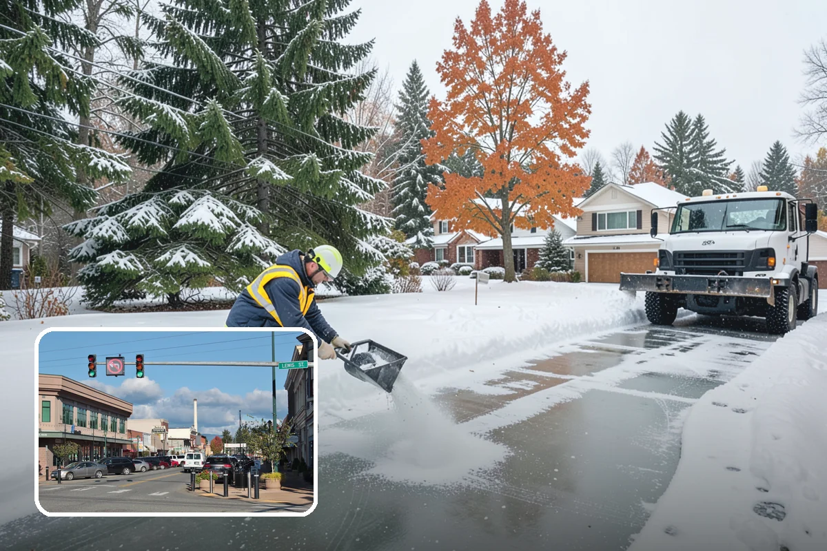Residential Sidewalk Clearing in Monroe, Snohomish County, WA - Meets your municipal sidewalk-maintenance obligation without you lifting a shovel