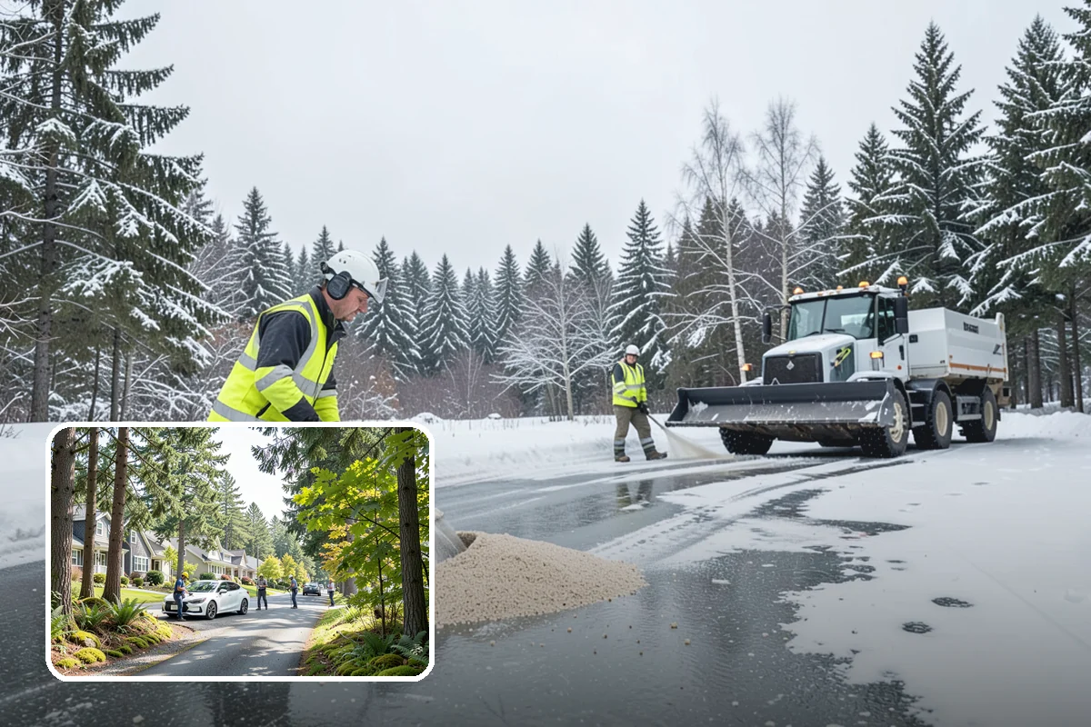Residential Sidewalk Clearing in Normandy Park, King County, WA - Meets your municipal sidewalk-maintenance obligation without you lifting a shovel