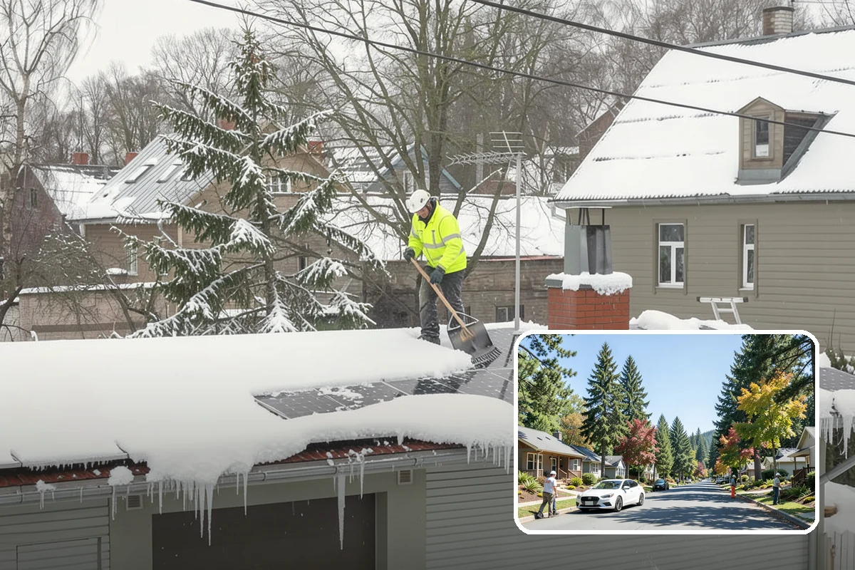Residential Sidewalk Clearing in Orting, Pierce County, WA - Meets your municipal sidewalk-maintenance obligation without you lifting a shovel