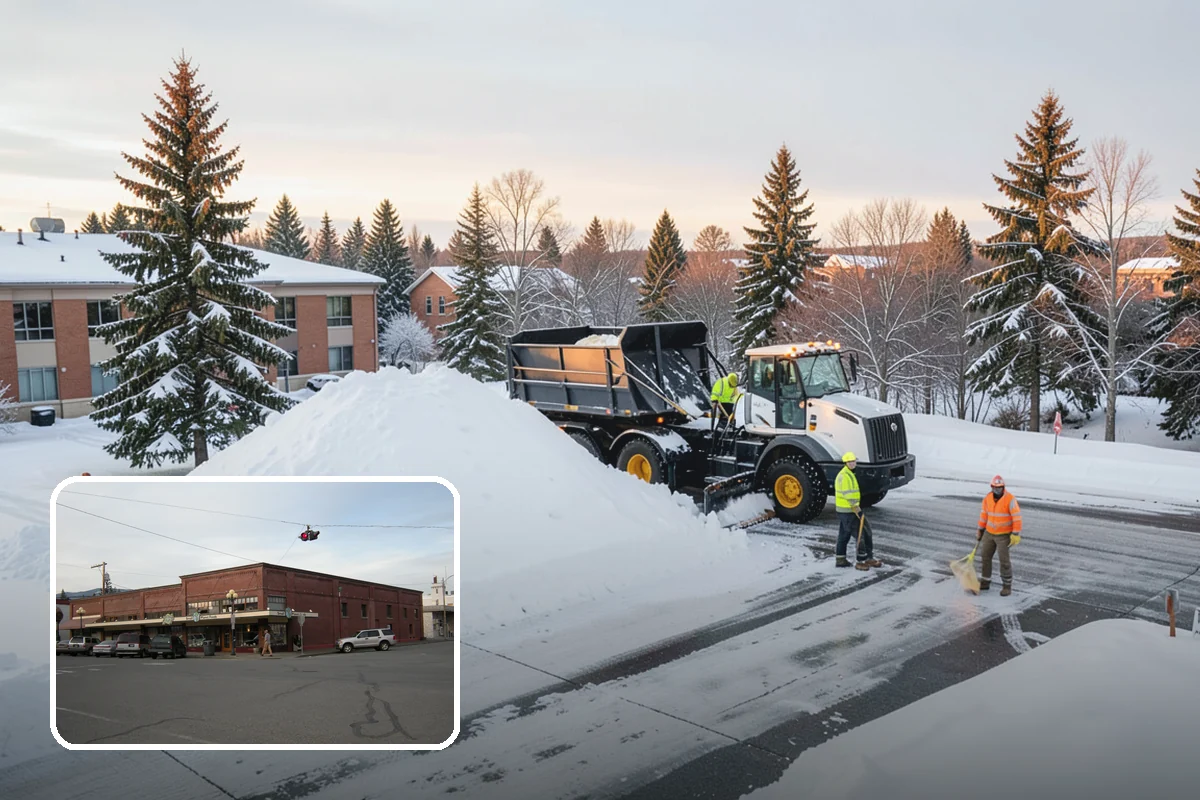 Residential Sidewalk Clearing in Sedro-Woolley, Skagit County, WA - Meets your municipal sidewalk-maintenance obligation without you lifting a shovel