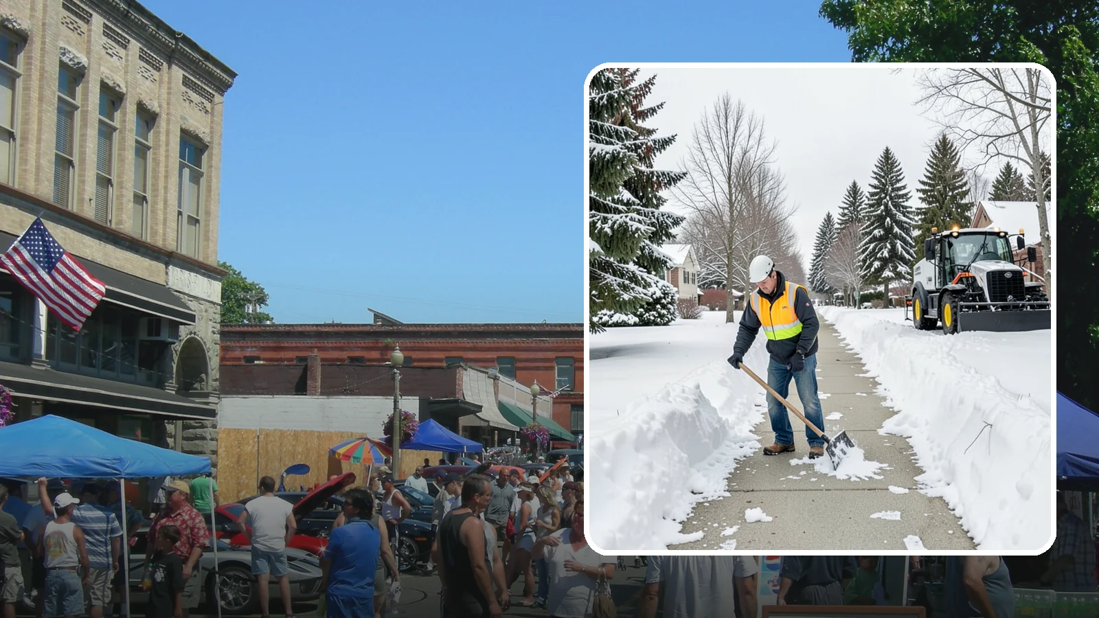 Residential Sidewalk Clearing in Snohomish, Snohomish County, WA - A homeowner-focused service that shovels and treats the public sidewalk and front walk of Western Washington houses so your...