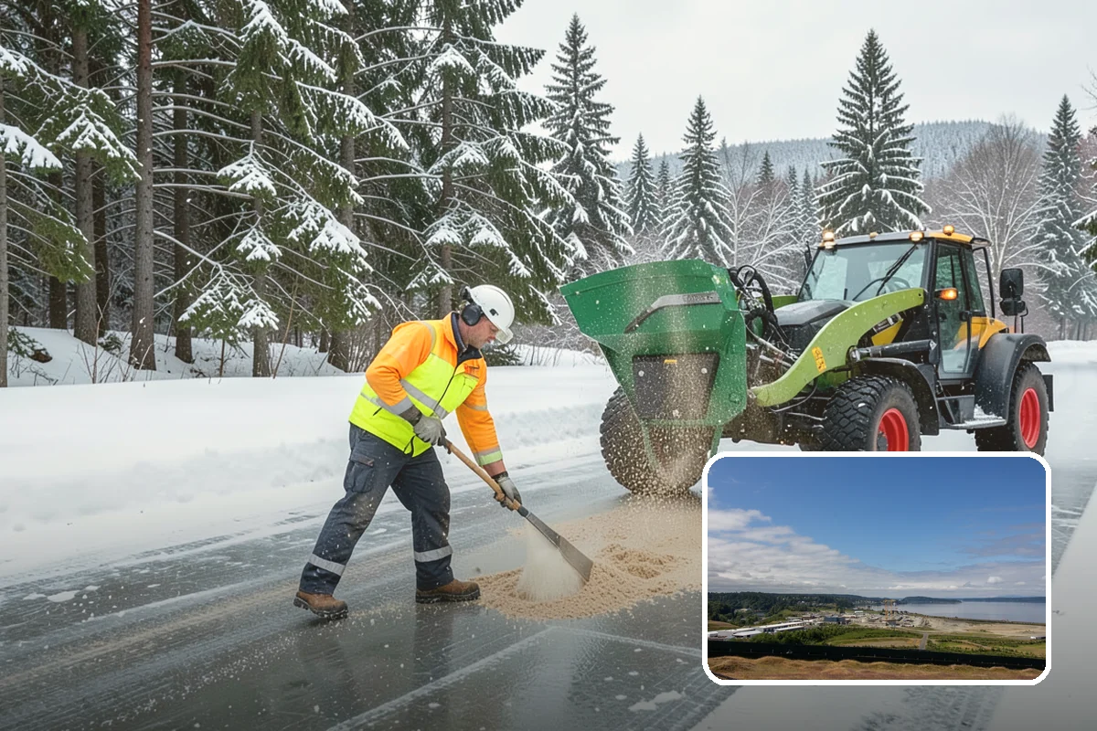 Residential Sidewalk Clearing in University Place, Pierce County, WA - Meets your municipal sidewalk-maintenance obligation without you lifting a shovel