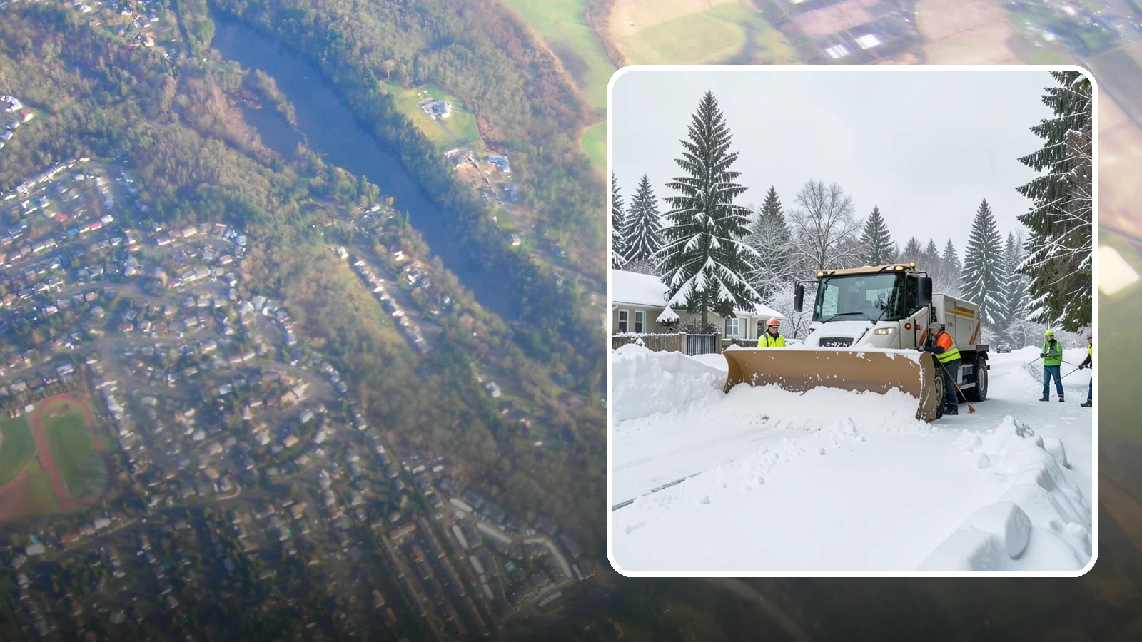 Residential Snow Plowing in Algona, King County, WA - We plow driveways and shared access lanes for Western Washington homes the moment a rare snow or ice event makes your street...