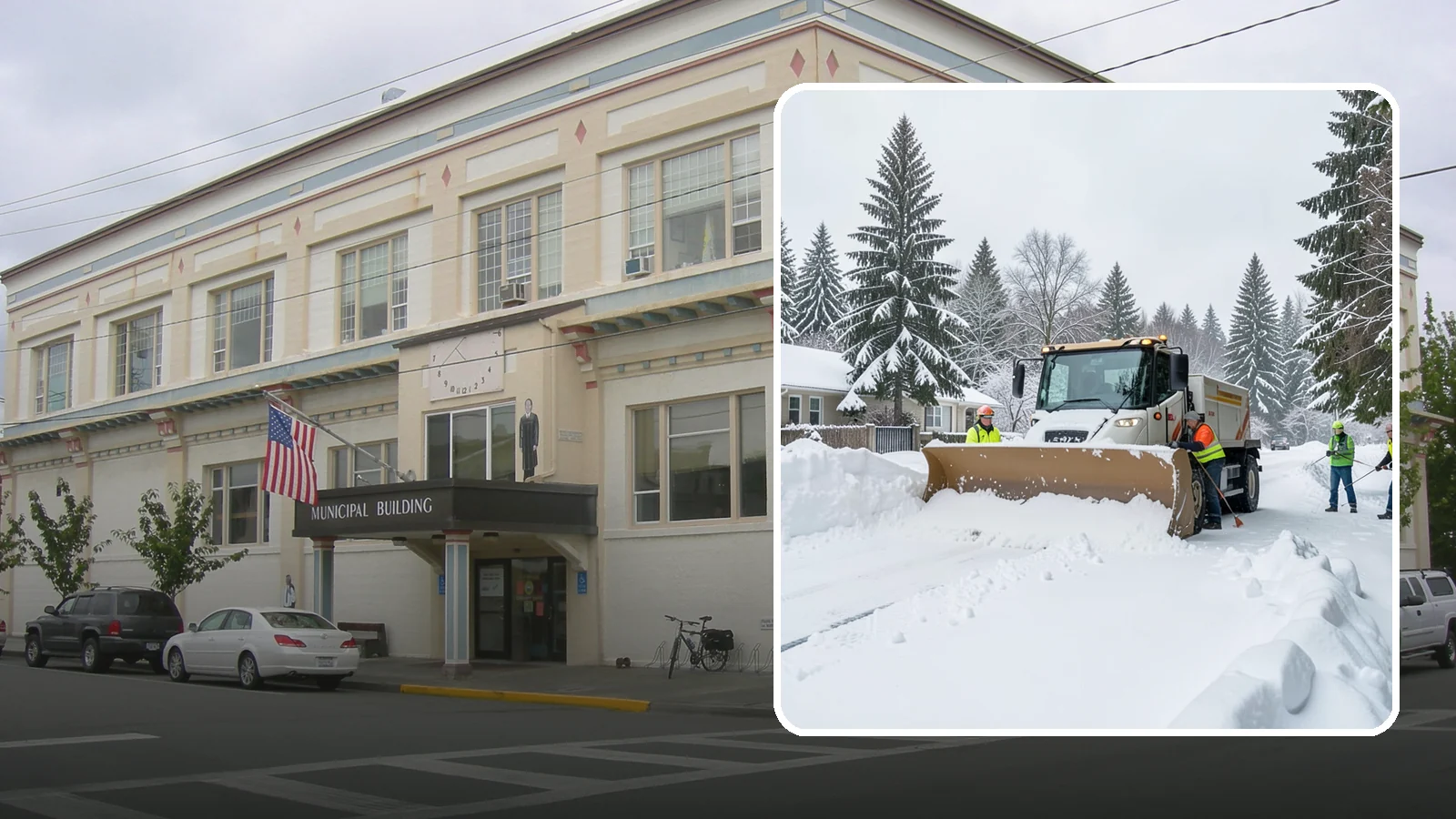 Residential Snow Plowing in Anacortes, Skagit County, WA - We plow driveways and shared access lanes for Western Washington homes the moment a rare snow or ice event makes your street...