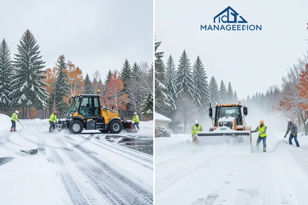 Residential Snow Plowing in Buckley, Pierce County, WA - Confirm your driveway layout and where you need snow piled clear of the walk