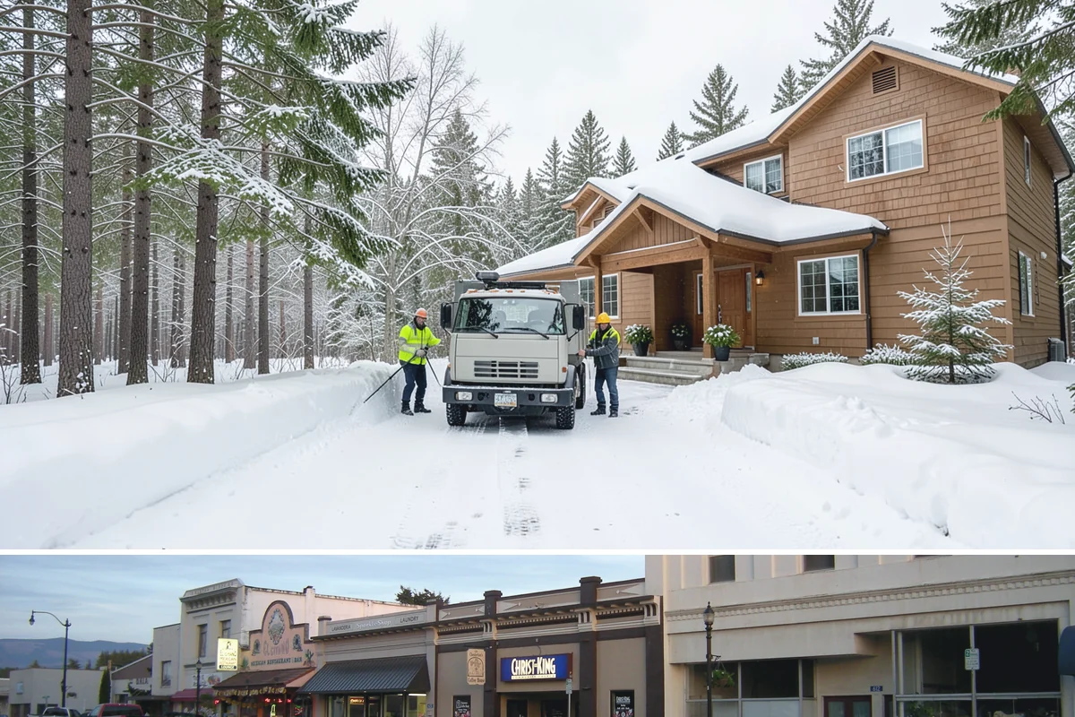Residential Snow Plowing in Burlington, Skagit County, WA - Book before the first advisory of the season, typically November through February, since Western Washington snow arrives fast and...