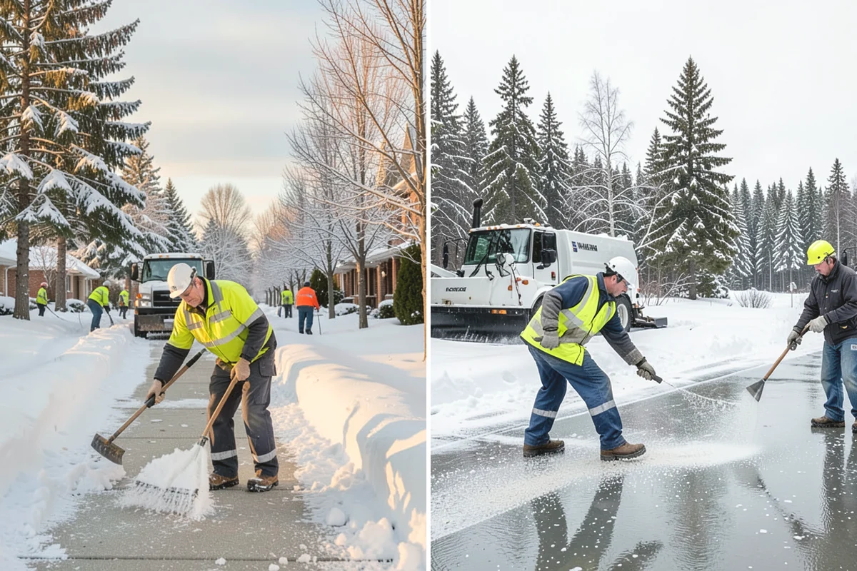 Residential Snow Plowing in Carnation, King County, WA - Confirm your driveway layout and where you need snow piled clear of the walk